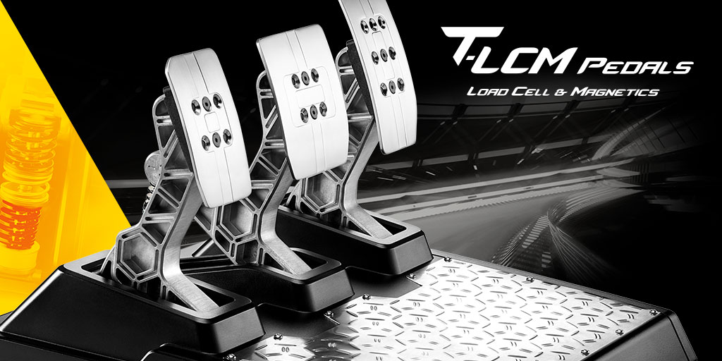 国内正規品 Thrustmaster スラストマスター T LCM Pedals レーシングペダルセット (PS5   PS4   Xbox One   Xbox Series X*S   PC)