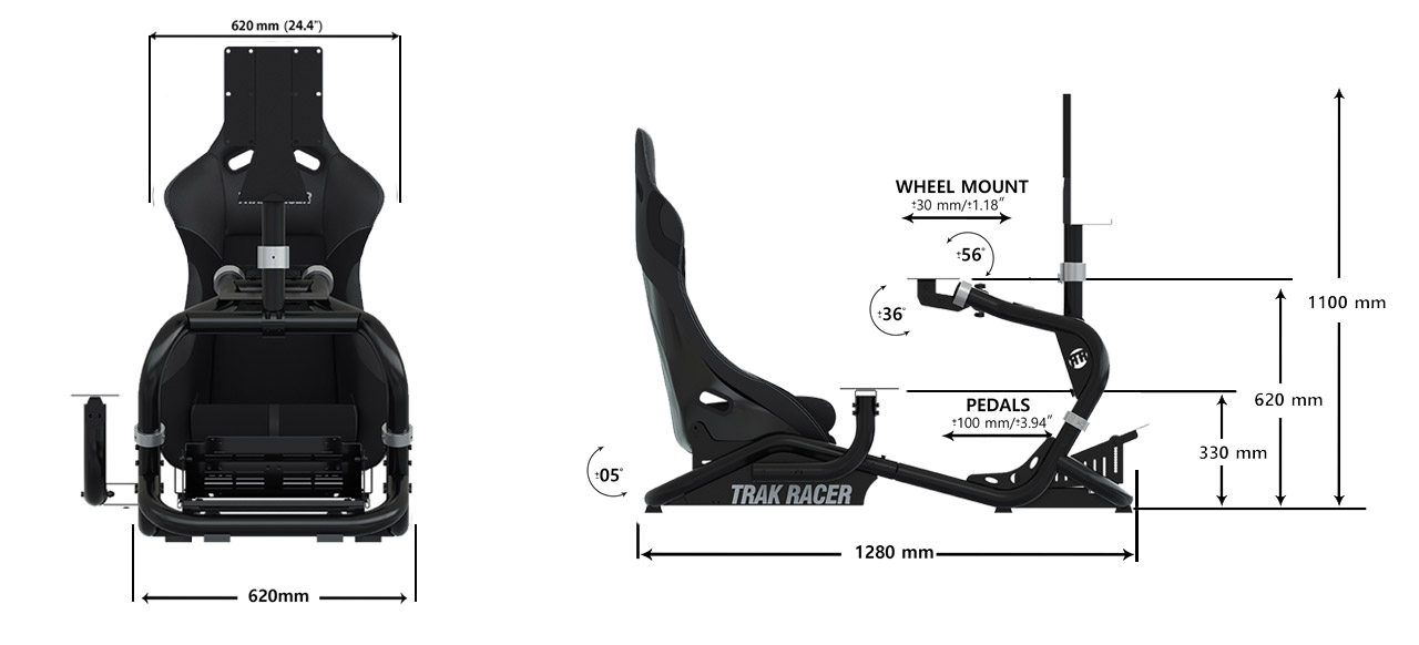 海外で人気のハンコンコックピット「TRAK RACER TR8 MK3 COCKPIT